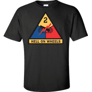 U.S. Army 2nd Armored Division T-shirt