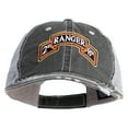thumbnail image 1 of U.S. Army 2nd Ranger Battalion Embroidered Low Profile Special Cotton Mesh Cap - Black OSFM, 1 of 5