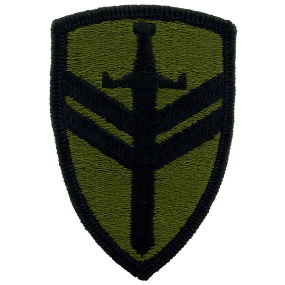 U.S. Army 2nd Support Command Patch Green 3"