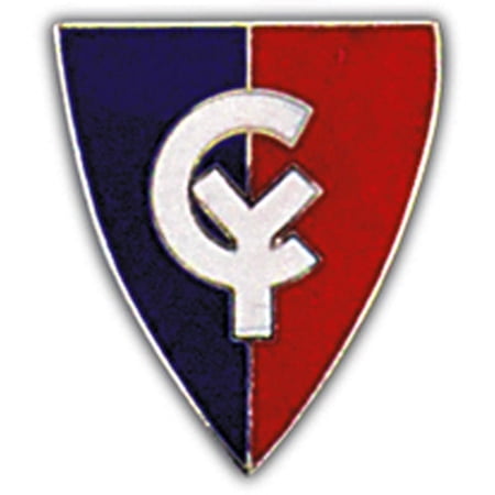 Eagle Emblems P15491 Pin - Army, 38th Infantry Division - 1 in.