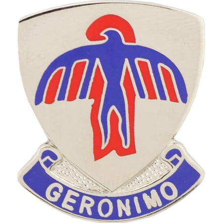 Eagle Emblems P15000 Pin - Army, 51st Infantry Regiment Geronimo - 1 in.