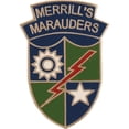 thumbnail image 1 of Eagle Emblems P14713 Pin - Army, Merrills Maraud. - 537th Regiment - 1 in., 1 of 1