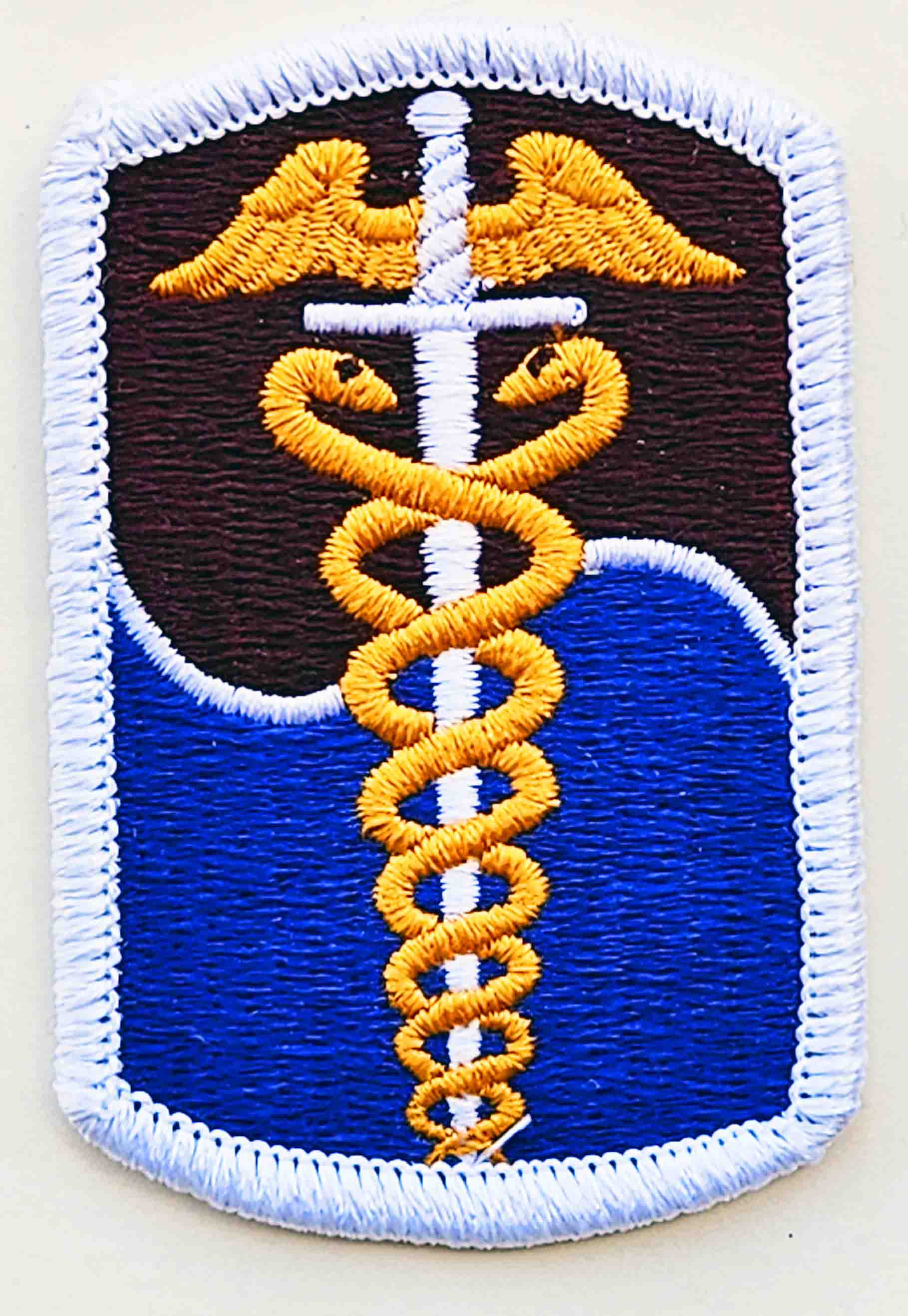 U.S. Army 65th Medical Brigade Service Uniform SSI Military Patch ...