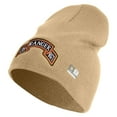 thumbnail image 1 of U.S. Army 75th Ranger Regiment Symbol Embroidered 8 Inch Solid Knit Short Beanie Made in USA - Stone OSFM, 1 of 5