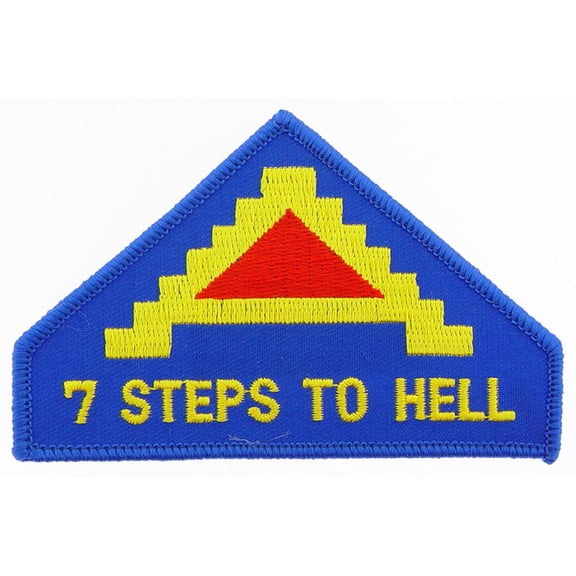 Eagle Emblems PM0235 Patch - Army, 7th Army - 4 in.