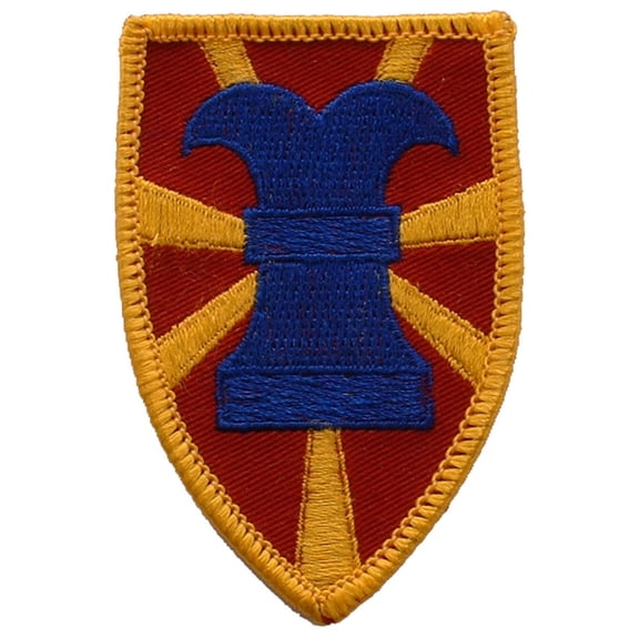 U.S. Army 7th Sustainment Brigade Patch Red & Yellow 3"