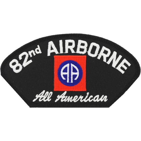 U.S. Army 82nd Airborne Hat Patch 2 3/4" x 5 1/4"