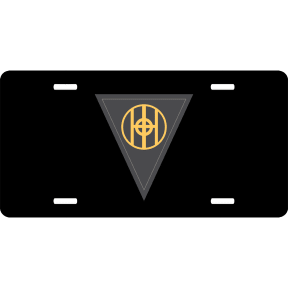 U.S. Army 83rd Arco License Plate