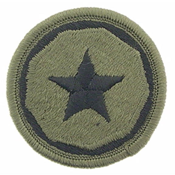 U.S. Army 9th Support Command Patch Green
