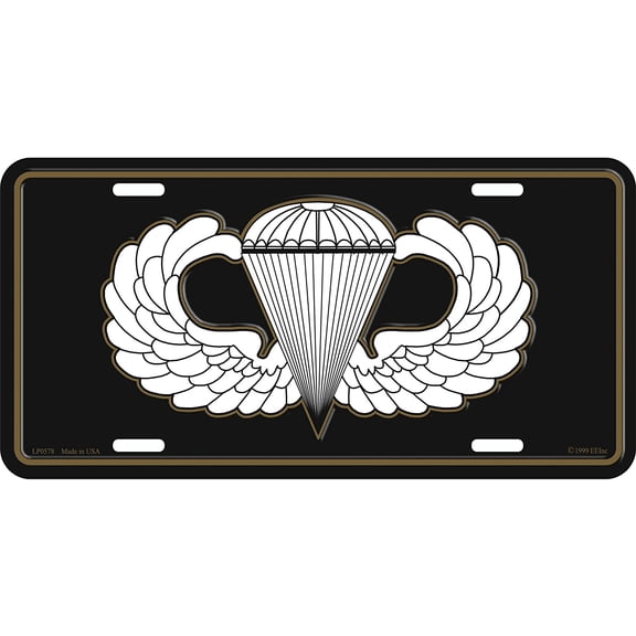 U.S. Army Airborne License Plate