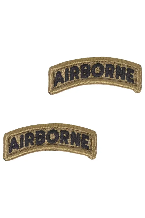 U.S. Army Airborne Tab Embroidered Genuine OCP Uniform Military Issue