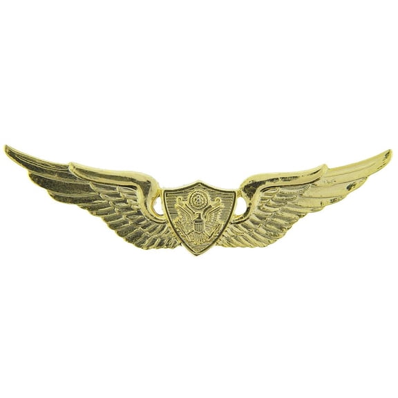 Eagle Emblems P16014 Wing Pin - Army, Aircrew, Basic - Gold - 2.5 in.