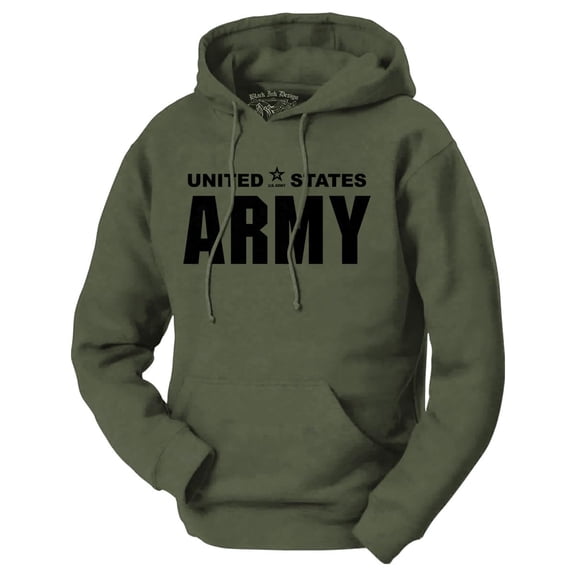 U.S. Army Basic Hoodie Olive LG