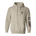 thumbnail image 1 of U.S. Army Black Sleeve Print Adult Hooded Sweatshirt, 1 of 3