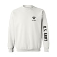 thumbnail image 1 of U.S. Army Black Sleeve Print Crewneck Sweatshirt, 1 of 3