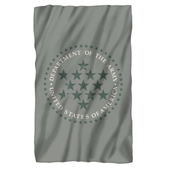 U.S. Army Blanket, 36"x58" Department of The US Army, Fleece Blanket