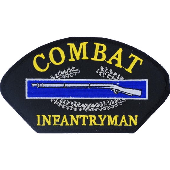 U.S. Army Combat Infantryman Hat Patch 2 3/4" x 5 1/4"