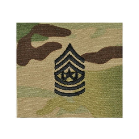 U.S. Army Command Sergeant Major Rank OCP/Scorpion Sew On