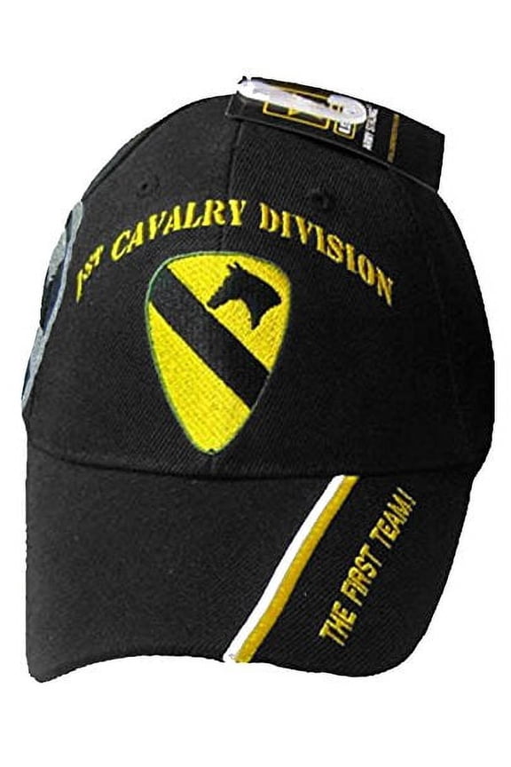 U.S. Army Division and Brigade Baseball Cap Hat (1st Cavalry Division The First Team)