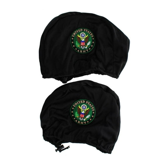 U.S. Army Embroidered Headrest Covers, Set of 2