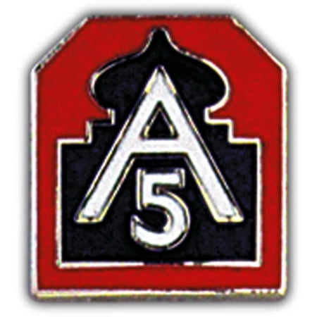 Eagle Emblems P14891 Pin - Army, 5th - 0.88 in.