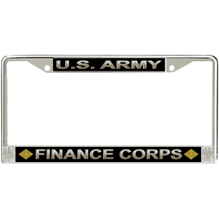 U.S. Army Finance Corps License Plate Frame