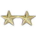 thumbnail image 1 of Eagle Emblems P15750 Rank - Army, General Star, B2 - 0.69 in. Wide Stars - Gold - 1.38 in., 1 of 1