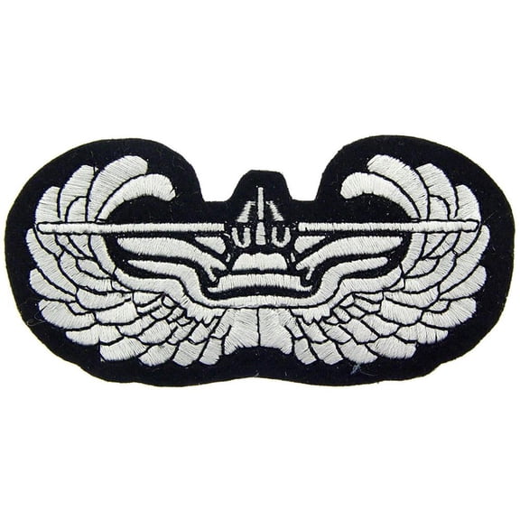 U.S. Army Glider Badge Patch Black & White 3"