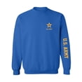 thumbnail image 1 of U.S. Army Gold Sleeve Print Crewneck Sweatshirt, 1 of 3