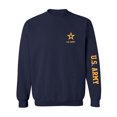 thumbnail image 1 of U.S. Army Gold Sleeve Print Crewneck Sweatshirt, 1 of 3