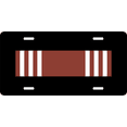 thumbnail image 1 of U.S. Army Good Conduct Medal Ribbon License Plate, 1 of 1