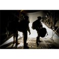 thumbnail image 1 of U.S. Army Green Berets wait to jump out of a C-130H3 Hercules Poster Print, 1 of 2