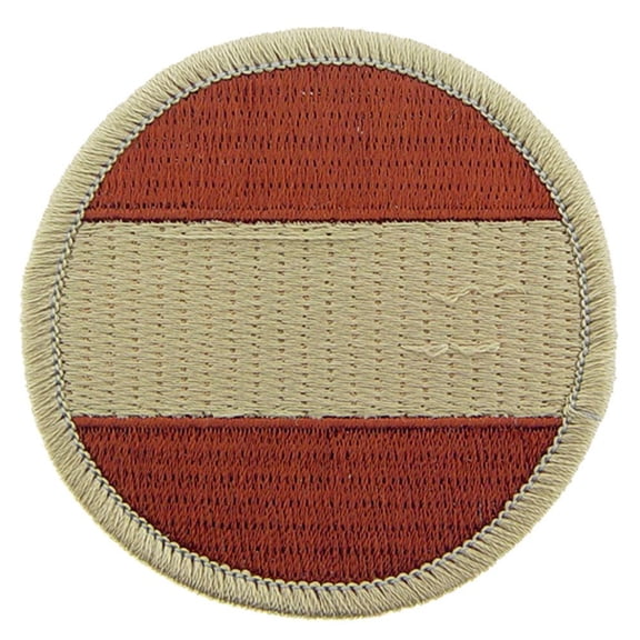 U.S. Army Ground Forces Patch Brown 3"