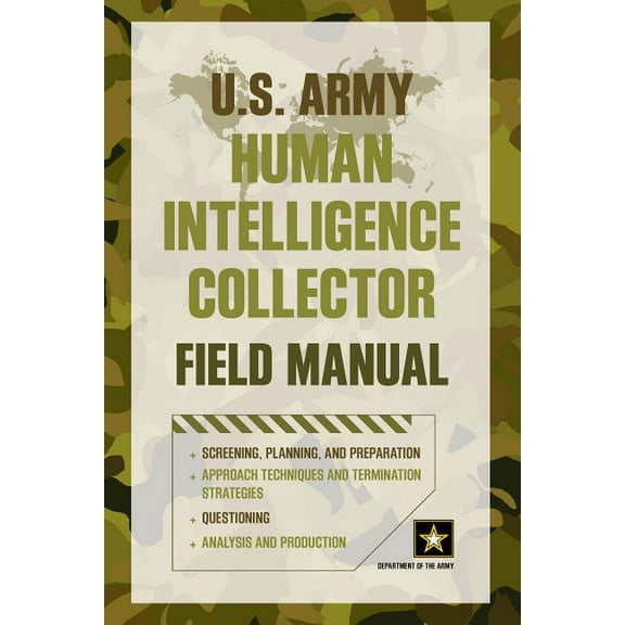 U.S. Army Human Intelligence Collector Field Manual (Paperback)