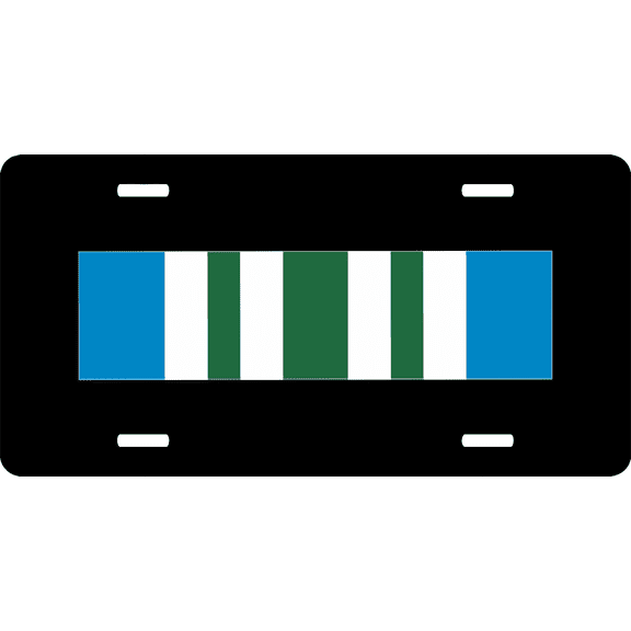 U.S. Army Joint Service Commendation Medal Ribbon License Plate