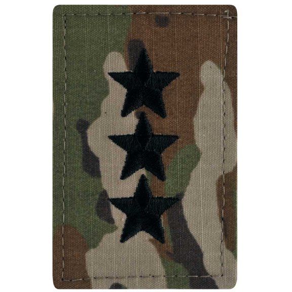 U.S. Army Lieutenant General Rank OCP/Scorpion Sew On