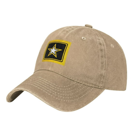 U.S. Army Logo And Symbol Cowboy Hat Baseball Hat Trucker Hat For Men Women Retro Denim Hats Baseball Cap Dad Hat