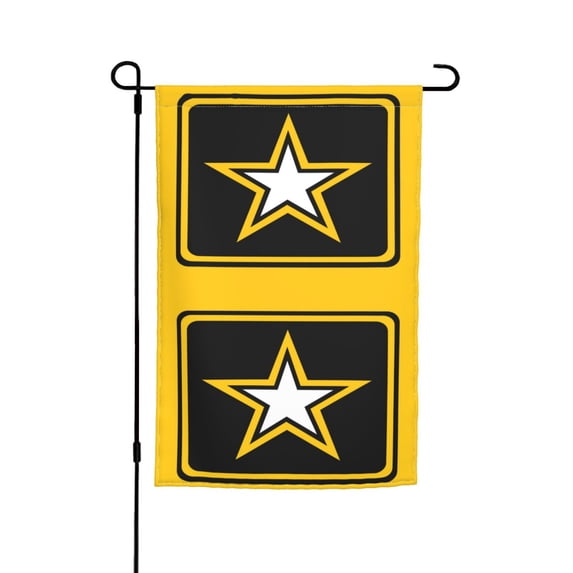 U.S. Army Logo And Symbol Garden Flag 12x18 Inch Indoor Balcony Courtyard Outdoor Decorative Flag