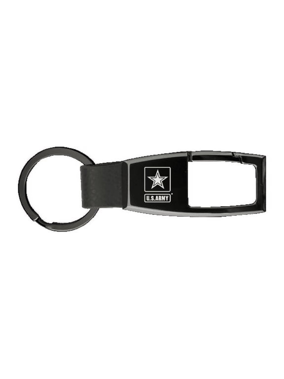 U.S. Army Premier Carabiner Key Fob (Black)