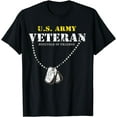 thumbnail image 1 of U.S. Army Proud Army veteran vet gift T-shirt, 1 of 3