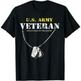 thumbnail image 1 of U.S. Army Proud Army veteran vet gift T-shirt, 1 of 3