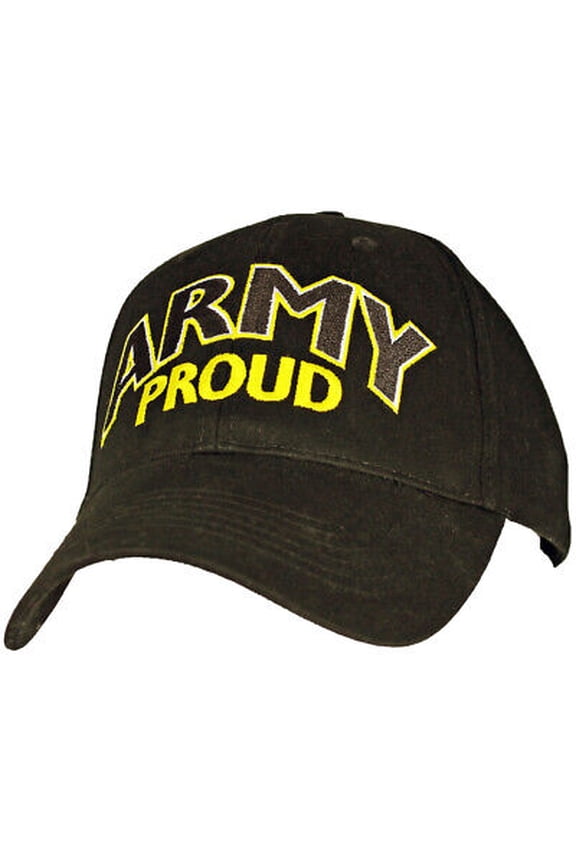U.S. Army Proud Hat / Black Baseball Cap