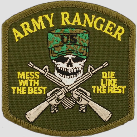 U.S. Army Ranger Mess with The Best Patch 3"