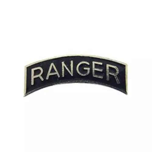 Eagle Emblems P12020 Pin - Army, Ranger, Tab - Silver & Black - 1 in ...