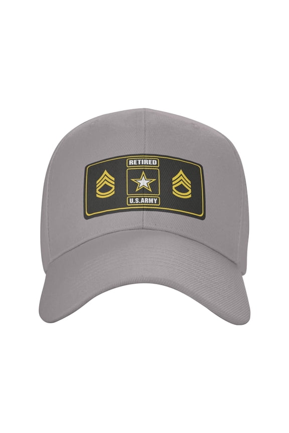 U.S. Army Sergeant First Class Sandwich Cap Unisex Adjustable Adult Baseball Caps Casquette Hats Flat Cap