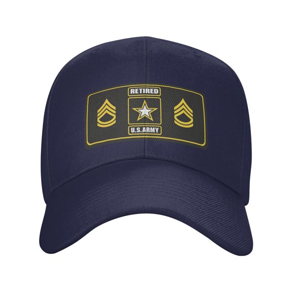 U.S. Army Sergeant First Class Sandwich Cap Unisex Adjustable Adult Baseball Caps Casquette Hats Flat Cap