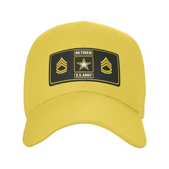 U.S. Army Sergeant First Class Sandwich Cap Unisex Adjustable Adult Baseball Caps Casquette Hats Flat Cap