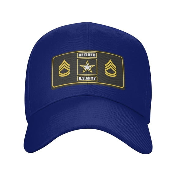 U.S. Army Sergeant First Class Sandwich Cap Unisex Adjustable Adult Baseball Caps Casquette Hats Flat Cap
