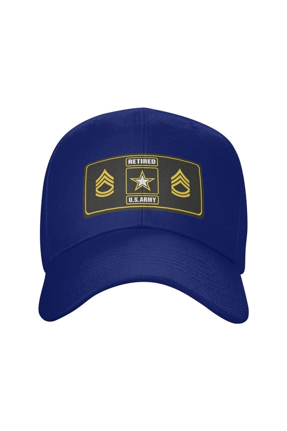 U.S. Army Sergeant First Class Sandwich Cap Unisex Adjustable Adult Baseball Caps Casquette Hats Flat Cap