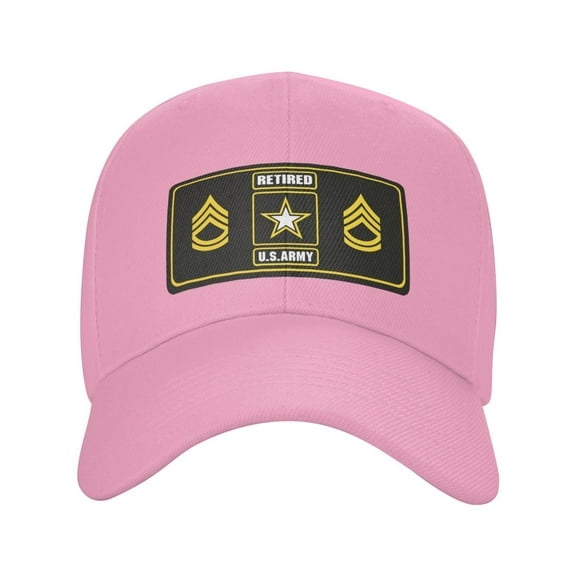 U.S. Army Sergeant First Class Sandwich Cap Unisex Adjustable Adult Baseball Caps Casquette Hats Flat Cap